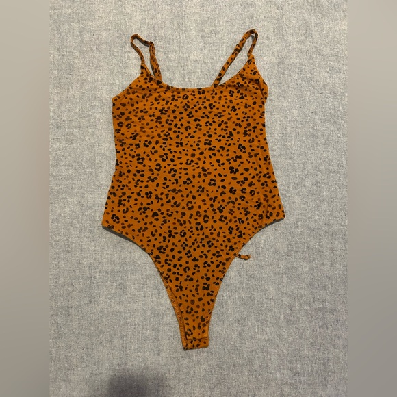 Wild Fable Leopard Print Bodysuit - Picture 3 of 7
